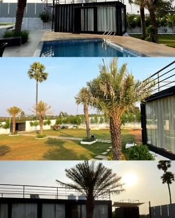 La Serene Farm Stay - Luxary 4 Bed Room Property Haidarábád Kültér fotó